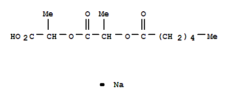 Hexanoic acid,2-(1-carboxyethoxy)-1-methyl-2-oxoethyl ester, sodium salt (1:1)