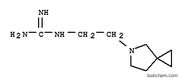 Molecular Structure of 430-30-8 (Guanidine,N-[2-(5-azaspiro[2.4]hept-5-yl)ethyl]-)