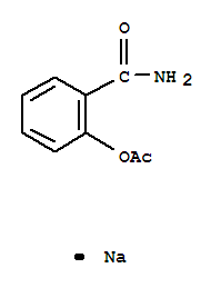 Benzamide,2-(acetyloxy)-, sodium salt (1:1)