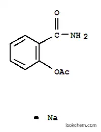 Molecular Structure of 43023-70-7 (Sodium salicylamide-O-acetate)