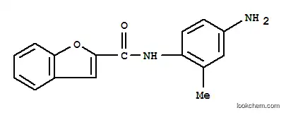 Molecular Structure of 433252-24-5 (BENZOFURAN-2-CARBOXYLIC ACID (4-AMINO-2-METHYL-PHENYL)-AMIDE)