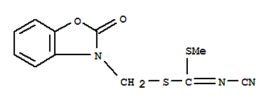 Methyl [(2-oxobenzo[d]oxazol-3(2H)-yl)methyl]cyanocarbonimidodithioate