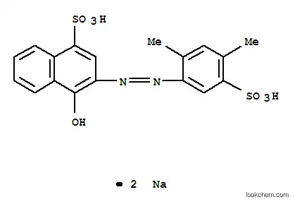 1-Naphthalenesulfonicacid, 3-[2-(2,4-dimethyl-5-sulfophenyl)diazenyl]-4-hydroxy-, sodium salt (1:2)