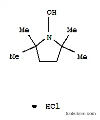 Molecular Structure of 4567-20-8 (1-hydroxy-2,2,5,5-tetramethylpyrrolidinium chloride)
