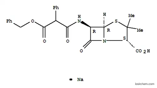 sodium [2S-(2alpha,5alpha,6beta)]-6-[[3-(benzyloxy)-1,3-dioxo-2-phenylpropyl]amino]-3,3-dimethyl-7-oxo-4-thia-1-azabicyclo[3.2.0]heptane-2-carboxylate