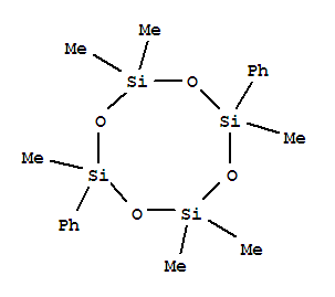 Cyclotetrasiloxane,2,2,4,6,6,8-hexamethyl-4,8-diphenyl-