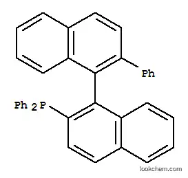 Molecular Structure of 479079-13-5 ((S)-2-Diphenyphosphino-2'-phenyl-1,1'-binaphthyl)
