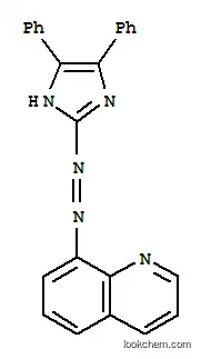 Molecular Structure of 4948-87-2 (2-(8-quinolylazo)-4,5-diphenylimidazole)