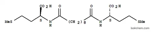 Molecular Structure of 49761-90-2 (L-Methionine,N,N'-(1,10-dioxo-1,10-decanediyl)bis- (9CI))