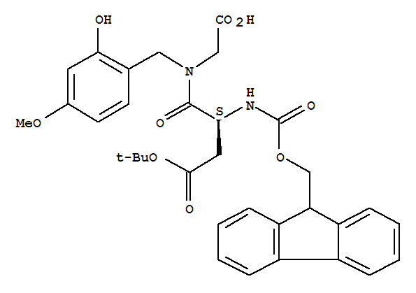 2-[[(2S)-2-(9H-fluoren-9-ylmethoxycarbonylamino)-4-[(2-methylpropan-2-yl)oxy]-4-oxobutanoyl]-[(2-hydroxy-4-methoxyphenyl)methyl]amino]acetic acid