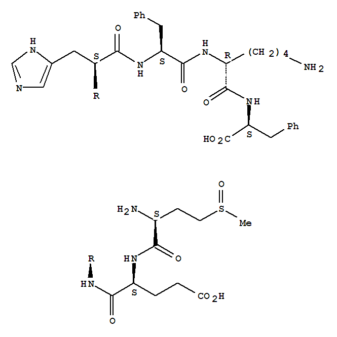 4-(Methylsulfinyl)-L-2-aminobutanoyl-L-alpha-glutamyl-L-histidyl-L-phenylalanyl-D-lysyl-L-phenylalanine