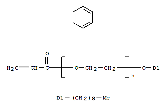 Polyethylene glycol mono-nonylphenyl ester acrylate