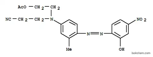 Molecular Structure of 51026-47-2 (2-[(2-cyanoethyl)[4-[(2-hydroxy-4-nitrophenyl)azo]-m-tolyl]amino]ethyl acetate)