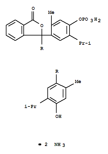 Thymolphthalein phosphoric acid diammonium salt