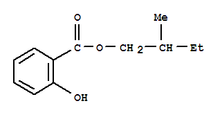Benzoic acid,2-hydroxy-, 2-methylbutyl ester