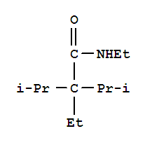 Butanamide,N-ethyl-2,2-bis(1-methylethyl)-