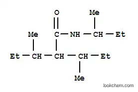 Molecular Structure of 51115-86-7 (N,2-di-sec-butyl-3-methylvaleramide)