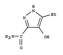 1H-Pyrazole-3-carboxamide,5-ethyl-4-hydroxy- cas  51173-01-4