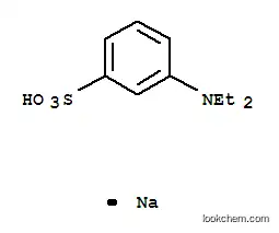 Molecular Structure of 5123-63-7 (sodium m-(diethylamino)benzenesulphonate)