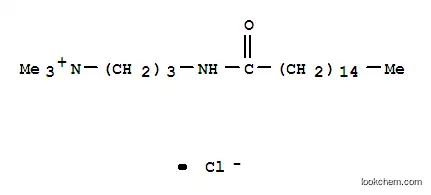 Molecular Structure of 51277-96-4 ((hexadecylamidopropyl)trimethylammonium chloride)