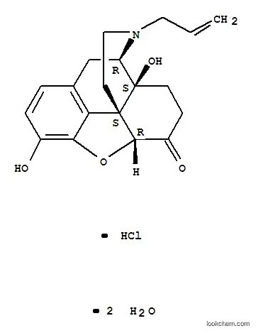 Molecular Structure of 51481-60-8 (Naloxone hydrochloride dihydrate)
