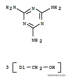 Molecular Structure of 51505-94-3 (Trimethylolmelamine Resin)