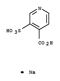 4-Pyridinecarboxylicacid, 3-sulfo-, sodium salt (1:1)