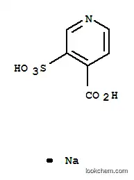 Molecular Structure of 51591-64-1 (sodium hydrogen 3-sulphonatoisonicotinate)