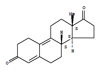 molecular structure of 5173-46-6 (estra-4,9-diene-3,17-dione)