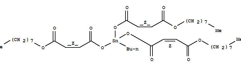 5,7,12-Trioxa-6-stannaeicosa-2,9-dienoicacid, 6-butyl-6-[[4-(octyloxy)-1,4-dioxo-2-butenyl]oxy]-4,8,11-trioxo-, octylester, (Z,Z,Z)- (9CI)