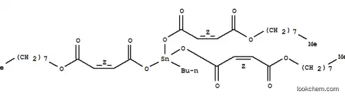 Molecular Structure of 51815-14-6 (octyl (Z,Z,Z)-6-butyl-6-[[4-(octyloxy)-1,4-dioxobut-2-enyl]oxy]-4,8,11-trioxo-5,7,12-trioxa-6-stannaicosa-2,9-dienoate)