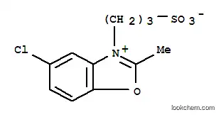 Molecular Structure of 51981-33-0 (3-(5-CHLORO-2-METHYL-1,3-BENZOTHIAZOL-3-IUM-3-YL)-1-PROPANESULFONATE HYDRATE)