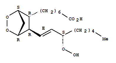 Prost-13-en-1-oic acid,9,11-epidioxy-15-hydroperoxy-, (9a,11a,13E,15S)-