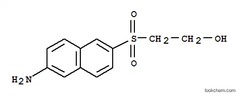 Molecular Structure of 52218-35-6 (6-Hydroxyethylsulfonyl-2-naphthalamine)