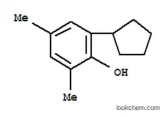 Molecular Structure of 52479-94-4 (6-cyclopentyl-2,4-xylenol)