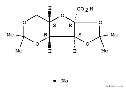 Molecular Structure of 52508-35-7 (Dikegulac sodium)