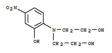 2-[Bis(2-hydroxyethyl)amino]-5-nitrophenol