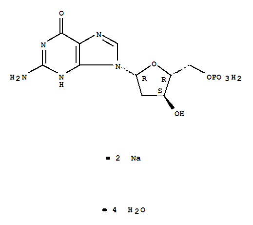 2′-Deoxyguanosine 5′-monophosphate sodium salt hydrate