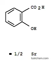 Molecular Structure of 526-26-1 (STRONTIUM SALICYLATE)