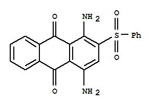 9,10-Anthracenedione,1,4-diamino-2-(phenylsulfonyl)-