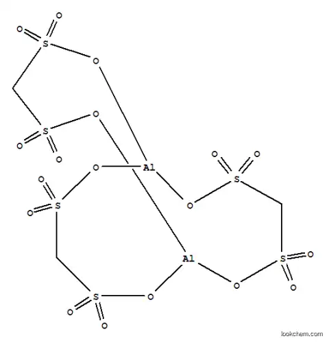 Molecular Structure of 52667-15-9 (tris[mu-[methanedisulphonato(2-)]]dialuminium)