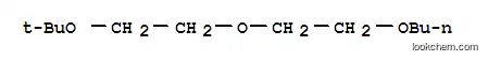 Molecular Structure of 52788-78-0 (1-[2-[2-(tert-butoxy)ethoxy]ethoxy]butane)