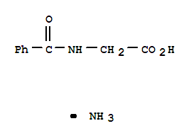 Glycine, N-benzoyl-,ammonium salt (1:1)