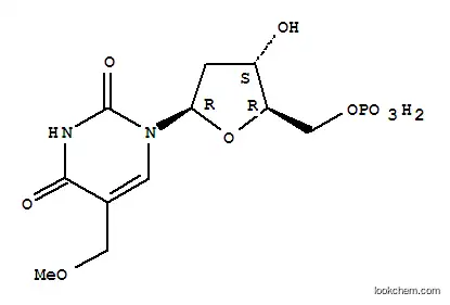 Molecular Structure of 53212-98-9 (5-methoxymethyl-2'-deoxyuridine-5'-monophosphate)