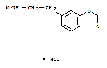 1,3-Benzodioxole-5-ethanamine,N-methyl-, hydrochloride (1:1)