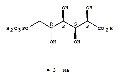 D-Gluconic acid,6-(dihydrogen phosphate), trisodium salt (9CI) cas  53411-70-4