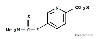 Molecular Structure of 53562-97-3 (5-dimethyldithiocarbamylpicolinic acid)