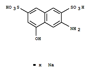 2,7-Naphthalenedisulfonicacid, 3-amino-5-hydroxy-, sodium salt (1: )