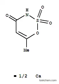Molecular Structure of 54054-83-0 (6-methyl-1,2,3-oxathiazin-4(3H)-one 2,2-dioxide, calcium salt)