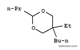Molecular Structure of 5421-09-0 (5-butyl-5-ethyl-2-propyl-1,3-dioxane)